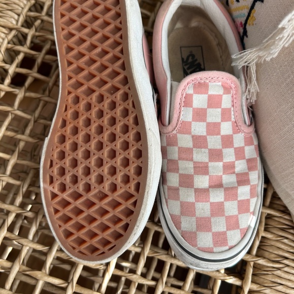 Pink and white youth Vans 2 - Picture 3 of 3